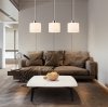 RABATY Riva - lampa wisząca 3 pł. chrom 345403-06 (od 10% rabatu w koszyku)